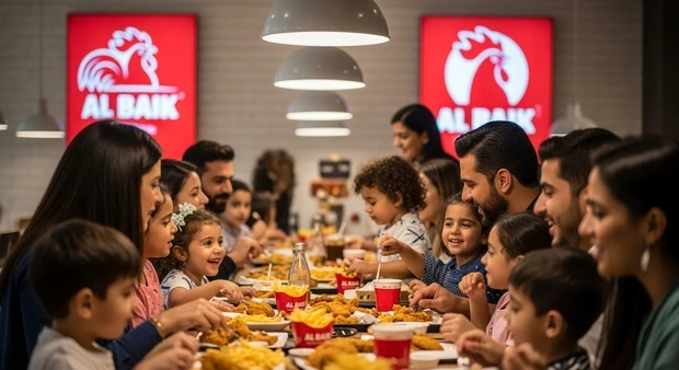 Delicious Big Baik Sandwich, Double Baik Burger, and Albaik combo meals in Saudi Arabia
