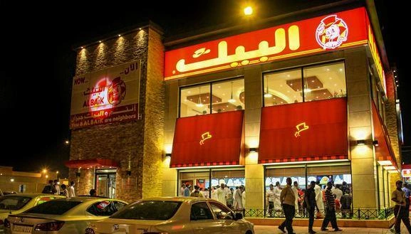 خريطة فروع البيك الرياض توضح مواقع فروع Al Baik في العليا والعزيزية والفيحاء والمربع والسويدي