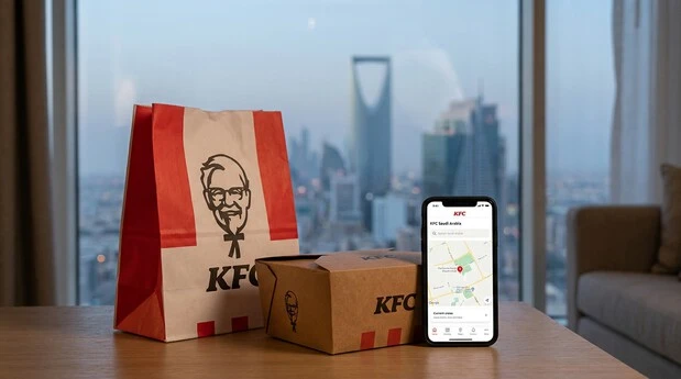 Convenient KFC Riyadh delivery service with online ordering through the official KFC app.