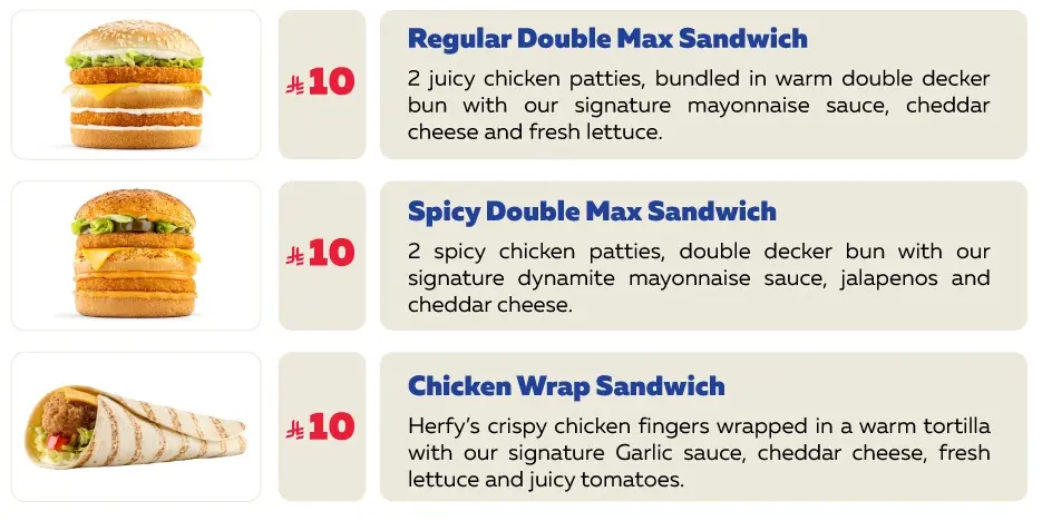 Kafu Menu Pack 6