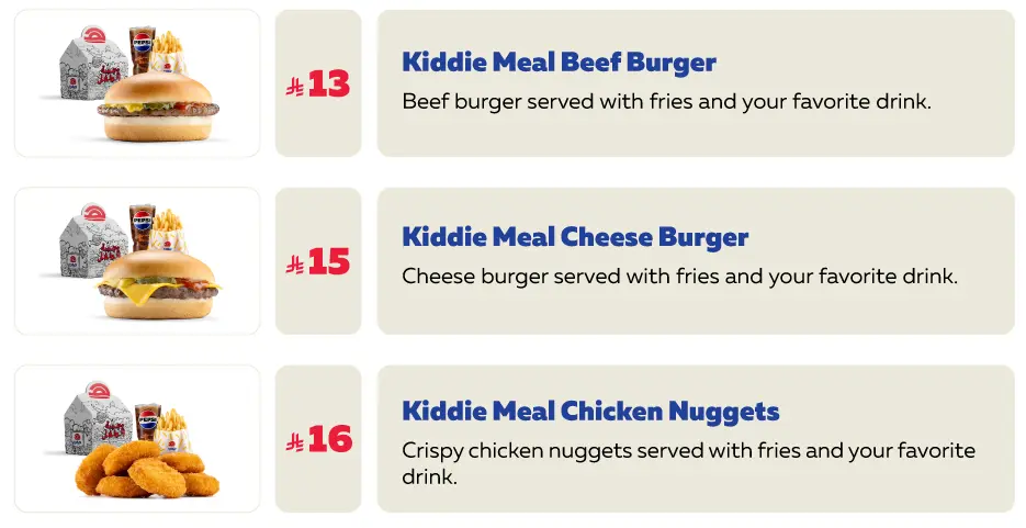 Kidde Meal 1