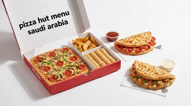 Individual My Box and Melts options featured on the pizza hut menu saudi arabia for solo diners.