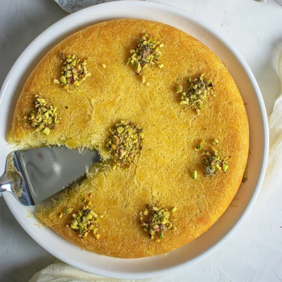 كنافة عربية بالفستق